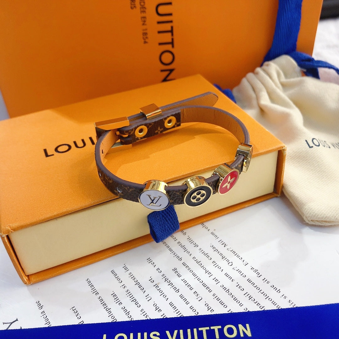 Louis Vuitton Leather Bracelet – Luxury Jewelry – product image 4