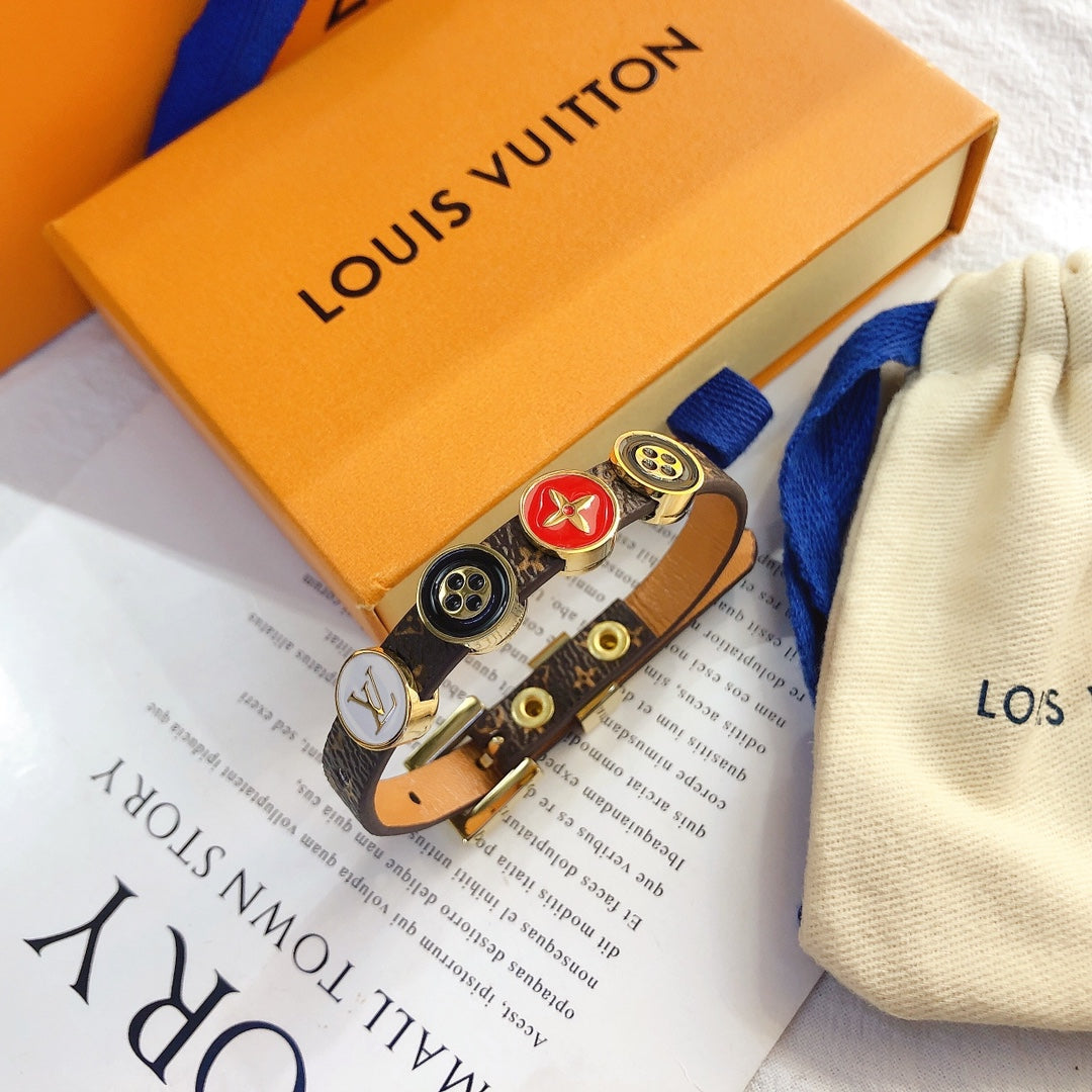 Louis Vuitton Leather Bracelet – Luxury Jewelry – product image 7