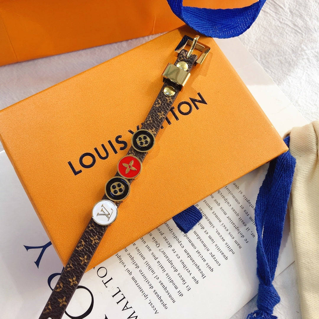 Louis Vuitton Leather Bracelet – Luxury Jewelry – product image 8