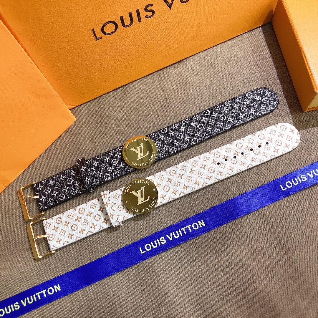 Louis Vuitton Leather Monogram Adjustable Bracelet – Luxury Jewelry – product image 7