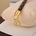 Louis Vuitton Logo Pendant Monogram Leather Bracelet – Luxury Jewelry – product image 5