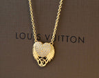 Louis Vuitton Love Angel Crystal Necklace – Luxury Designer Jewelry – product image 3