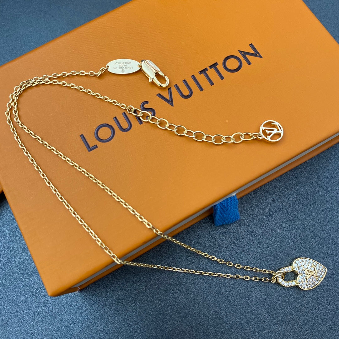 Louis Vuitton Love Lock Necklace – Luxury Designer Jewelry – product image 2