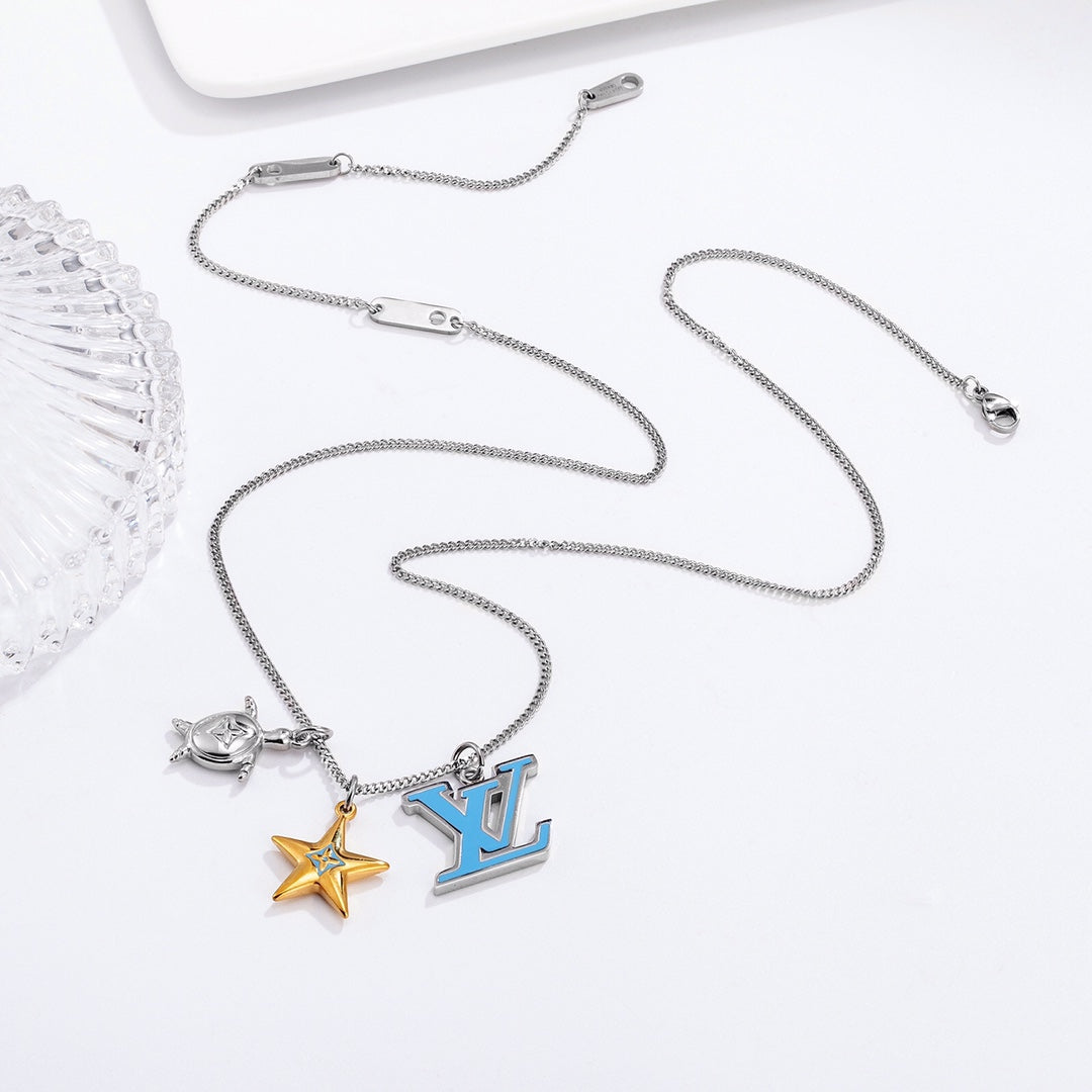 Louis Vuitton Lucky Star Turtle Necklace – Luxury Designer Jewelry – product image 8