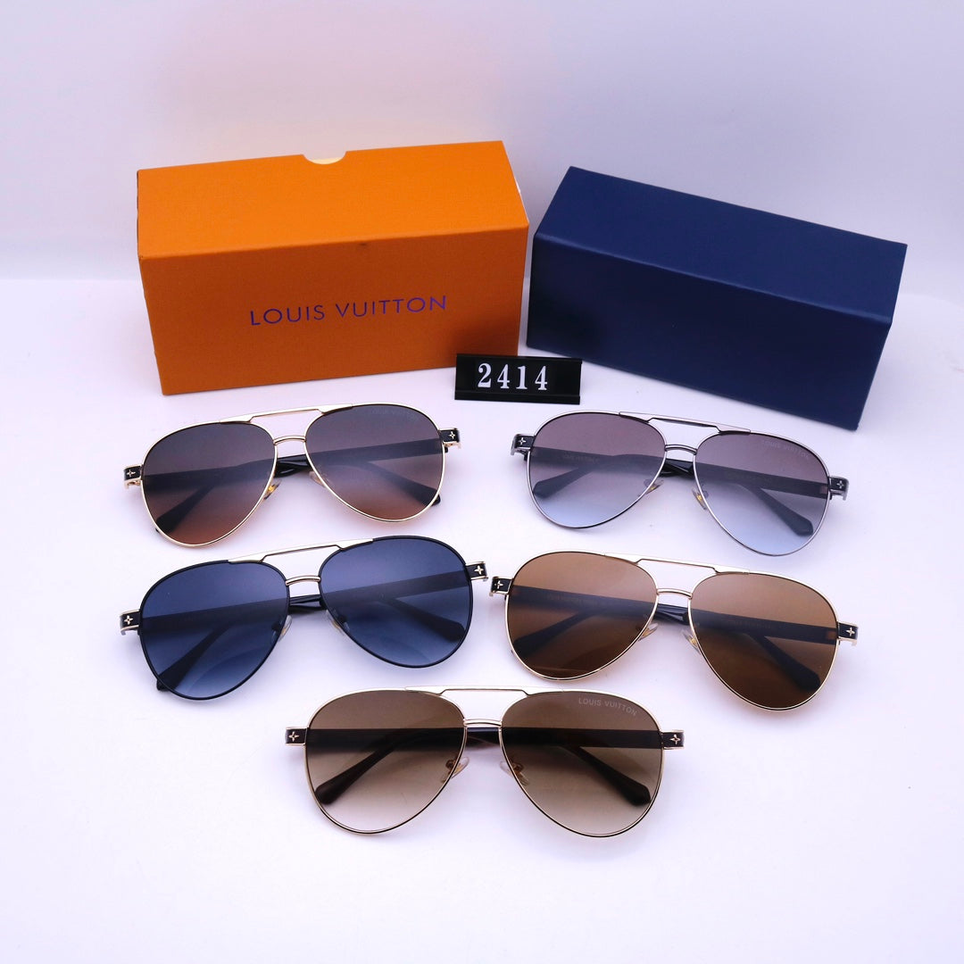 Louis Vuitton LV Double Bridge Aviator Polarized Sunglasses for Unisex – product image 14