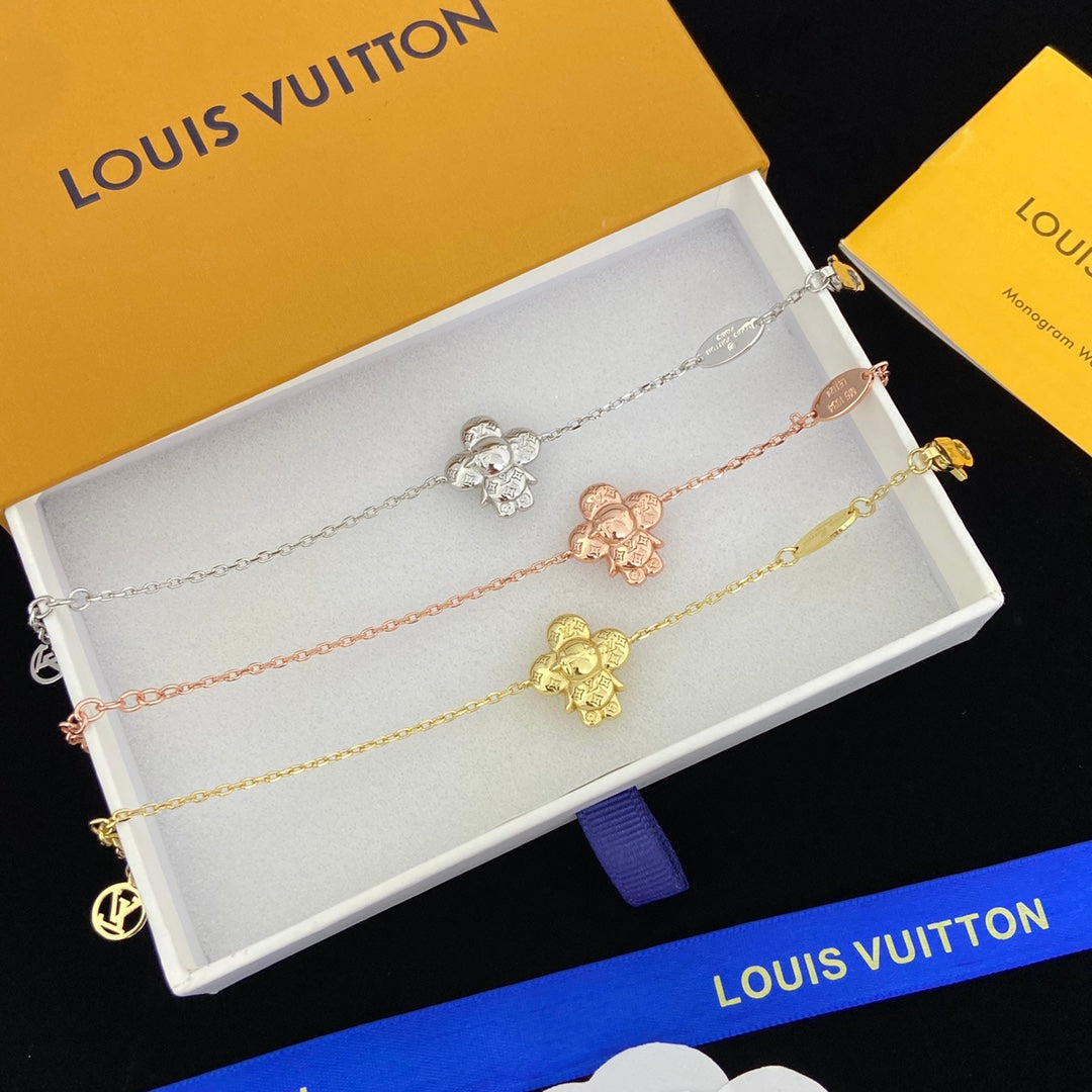 Louis Vuitton Mascot Adjustable Bracelet – Luxury Jewelry – product image 11