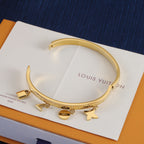 Louis Vuitton Metal Flower Pendant Bracelet – Luxury Jewelry – product image 12
