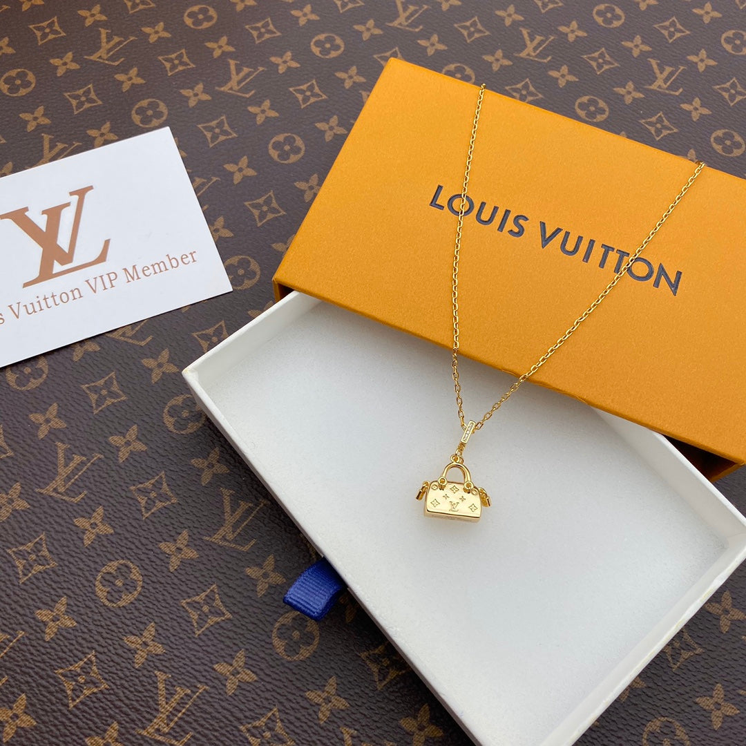 Louis Vuitton Mini Bag Drop Necklace – Luxury Designer Jewelry – product image 7