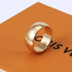 Louis Vuitton Monogram Carved Ring – Luxury Designer Jewelry – product image 1