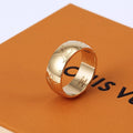 Louis Vuitton Monogram Carved Ring – Luxury Designer Jewelry – product image 3