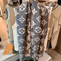 Louis Vuitton Monogram Cashmere Fringed Scarf for Women – product image 11
