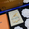 Louis Vuitton Monogram Crystal Adjustable Bracelet – Luxury Jewelry – product image 1