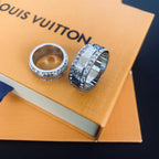 Louis Vuitton Monogram Crystal Ring – Luxury Designer Jewelry – product image 3