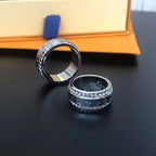 Louis Vuitton Monogram Crystal Ring – Luxury Designer Jewelry – product image 6
