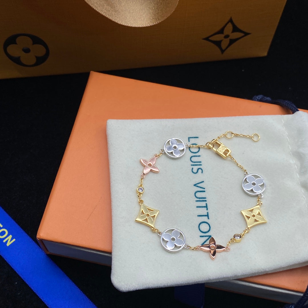 Louis Vuitton Monogram Flower Bracelet – Luxury Jewelry – product image 1