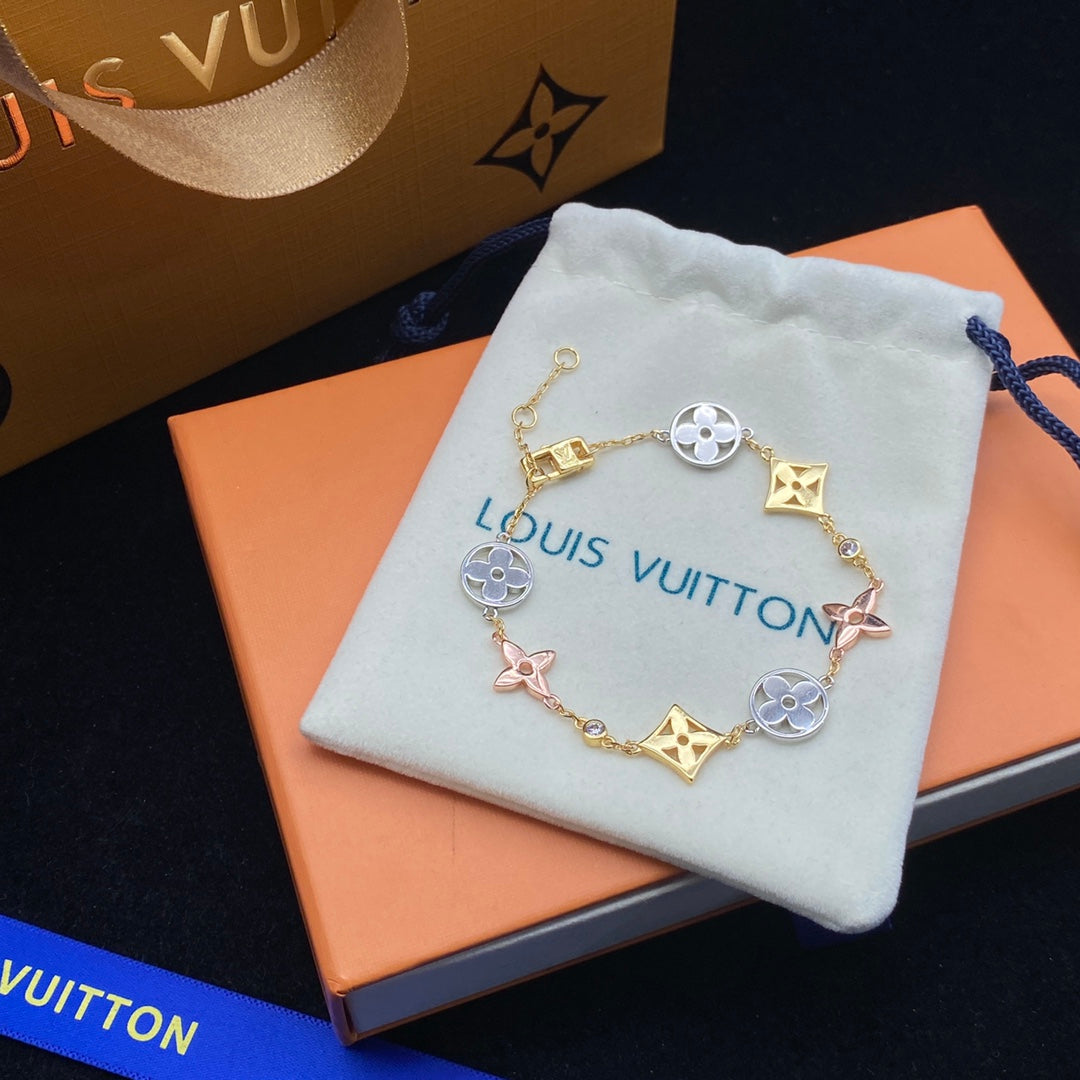 Louis Vuitton Monogram Flower Bracelet – Luxury Jewelry – product image 2