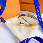 Louis Vuitton Monogram Leather Bracelet – Luxury Jewelry – product image 4