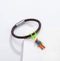 Louis Vuitton Monogram Puppet Pendant Leather Bracelet – Luxury Jewelry – product image 5