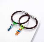 Louis Vuitton Monogram Puppet Pendant Leather Bracelet – Luxury Jewelry – product image 8