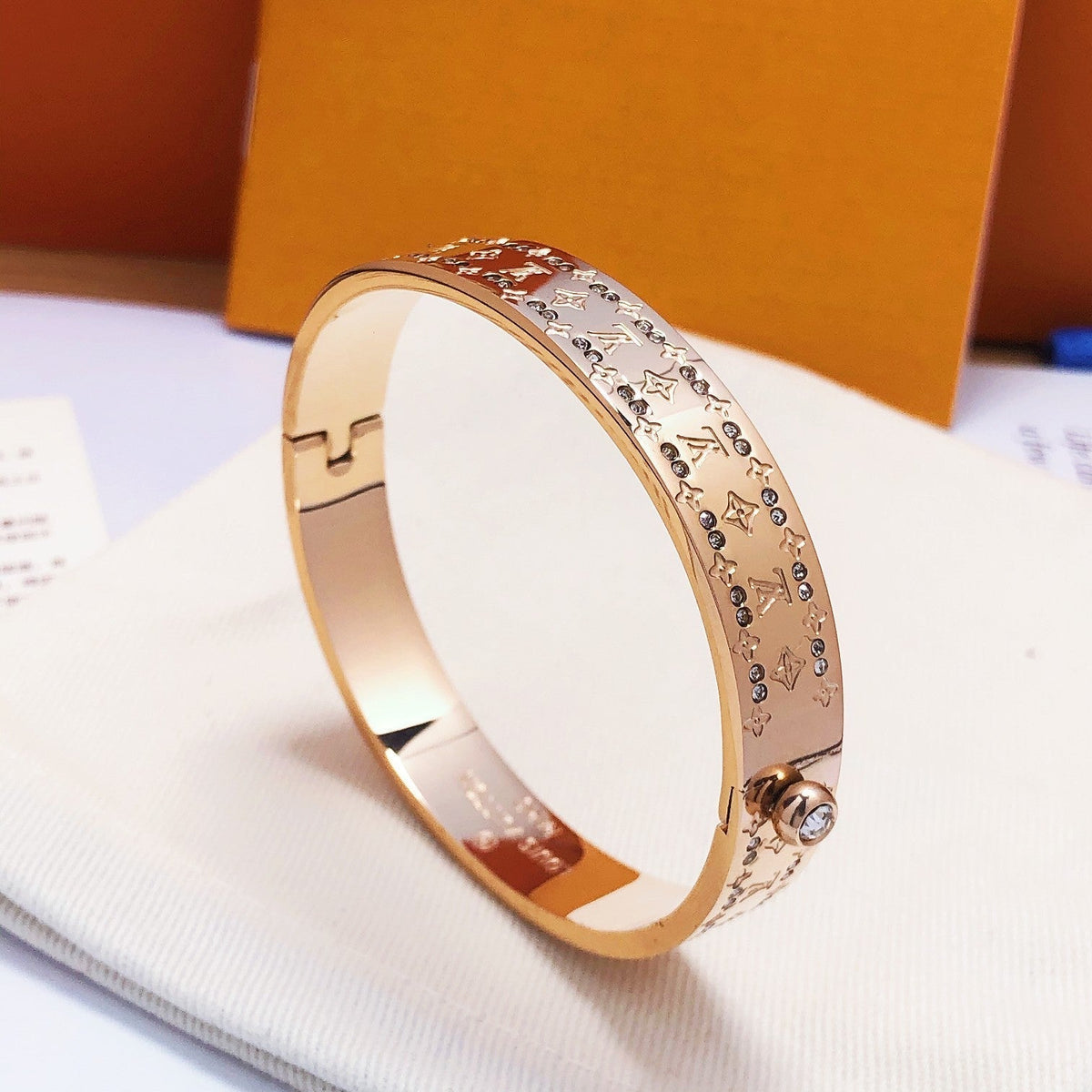Louis Vuitton Nanogram Series Bracelet – Luxury Jewelry – product image 5