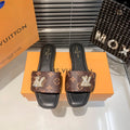 Louis Vuitton New Embossed Diamond Velcro Flat Slippers – slippers product image 3