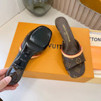 Louis Vuitton New Monogram Heel Sandals – sandals product image 10