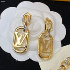 Louis Vuitton Oval Chain Necklace Bracelet Earring Set – Luxury Jewelry – product image 17