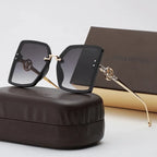 Louis Vuitton Oversized 6-color hollow letter large-frame Polarized Sunglasses… – product image 2