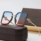 Louis Vuitton Oversized 6-color hollow letter large-frame Polarized Sunglasses… – product image 7