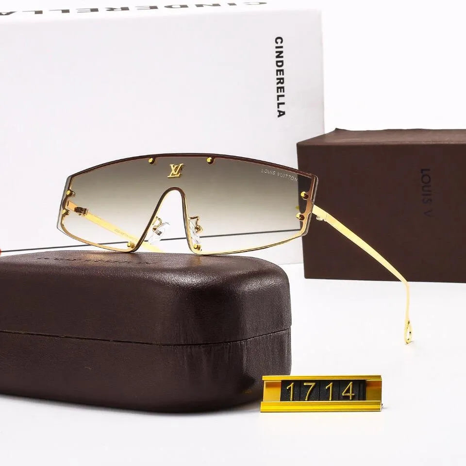 Louis Vuitton Oversized 6 Colors L1714 Sunglasses for Unisex – product image 4