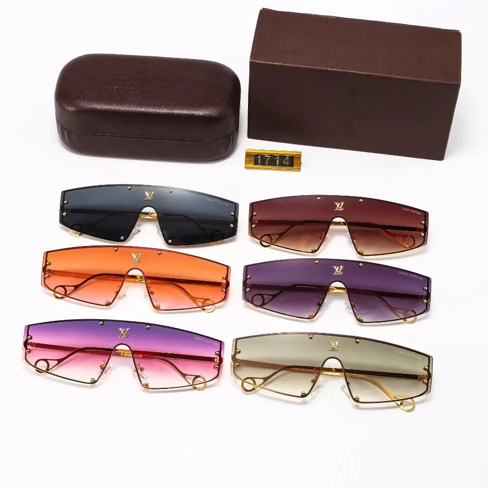 Louis Vuitton Oversized 6 Colors L1714 Sunglasses for Unisex – product image 15