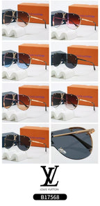 Louis Vuitton Oversized, integrated metal Polarized Sunglasses for Unisex – product image 10