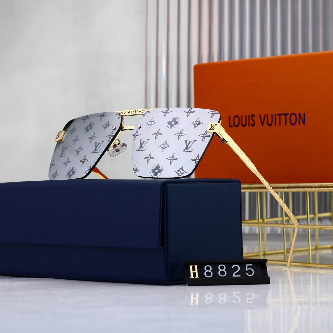 Louis Vuitton Oversized Metal Monogram Polarized Sunglasses for Unisex – product image 7