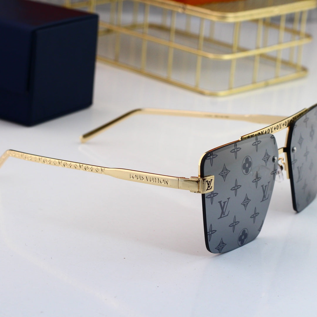 Louis Vuitton Oversized Metal Monogram Polarized Sunglasses for Unisex – product image 13