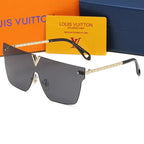 Louis Vuitton Oversized Neutral Anti-UV Watermark Polarized Sunglasses for Unisex – product image 5