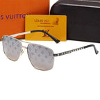 Louis Vuitton Oversized Neutral Watermark Metal Polarized Sunglasses for Unisex – product image 2