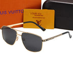 Louis Vuitton Oversized Neutral Watermark Metal Polarized Sunglasses for Unisex – product image 3