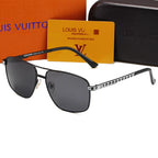 Louis Vuitton Oversized Neutral Watermark Metal Polarized Sunglasses for Unisex – product image 4