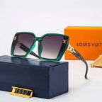 Louis Vuitton Oversized Retro Chain Metal Frame Sunglasses for Unisex – product image 3