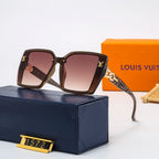 Louis Vuitton Oversized Retro Chain Metal Frame Sunglasses for Unisex – product image 7