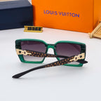 Louis Vuitton Oversized Retro Chain Metal Frame Sunglasses for Unisex – product image 15