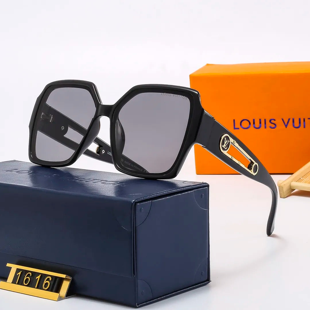 Louis Vuitton Oversized Style Hollow Frame Sunglasses for Unisex – product image 1