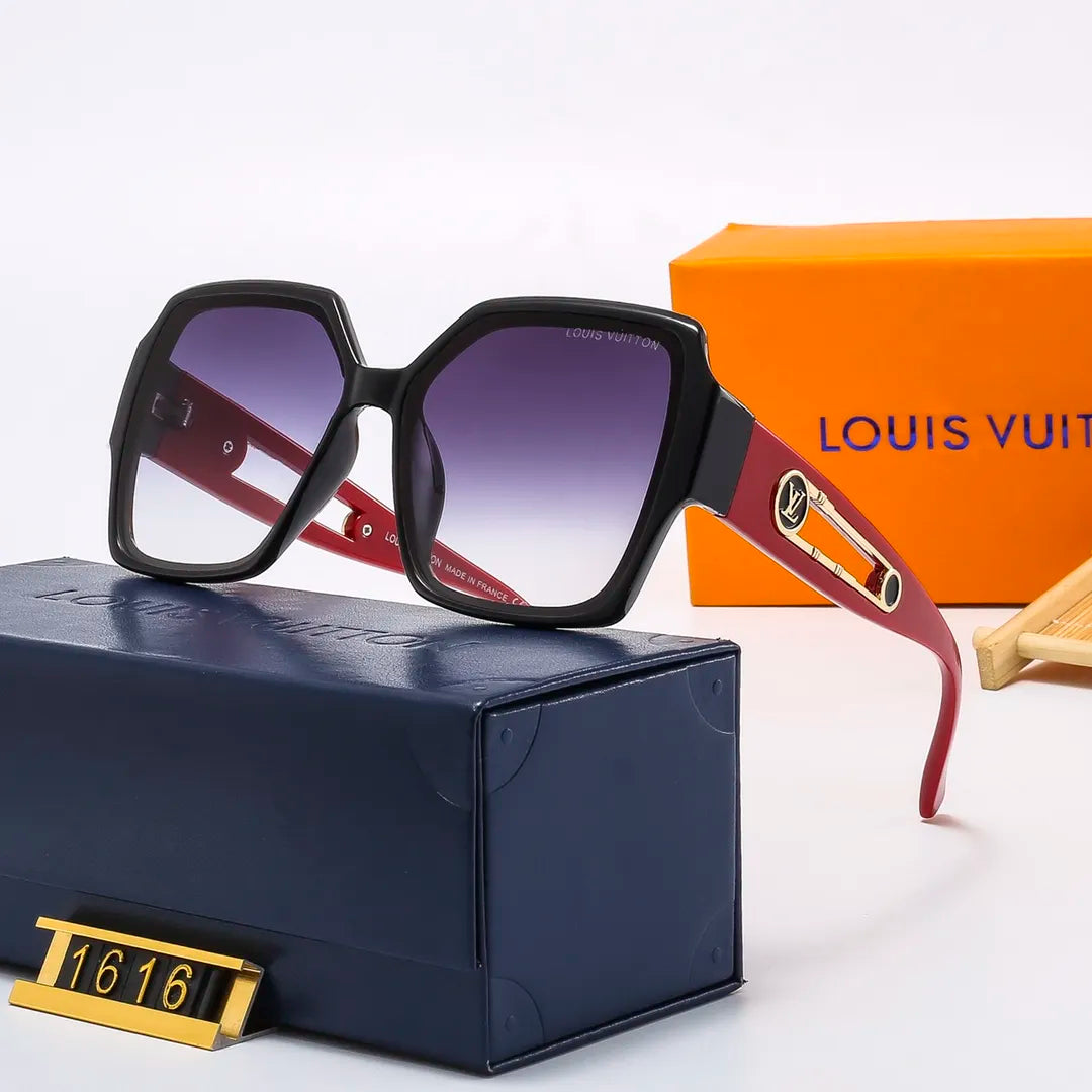 Louis Vuitton Oversized Style Hollow Frame Sunglasses for Unisex – product image 2