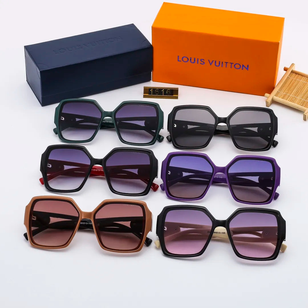 Louis Vuitton Oversized Style Hollow Frame Sunglasses for Unisex – product image 16
