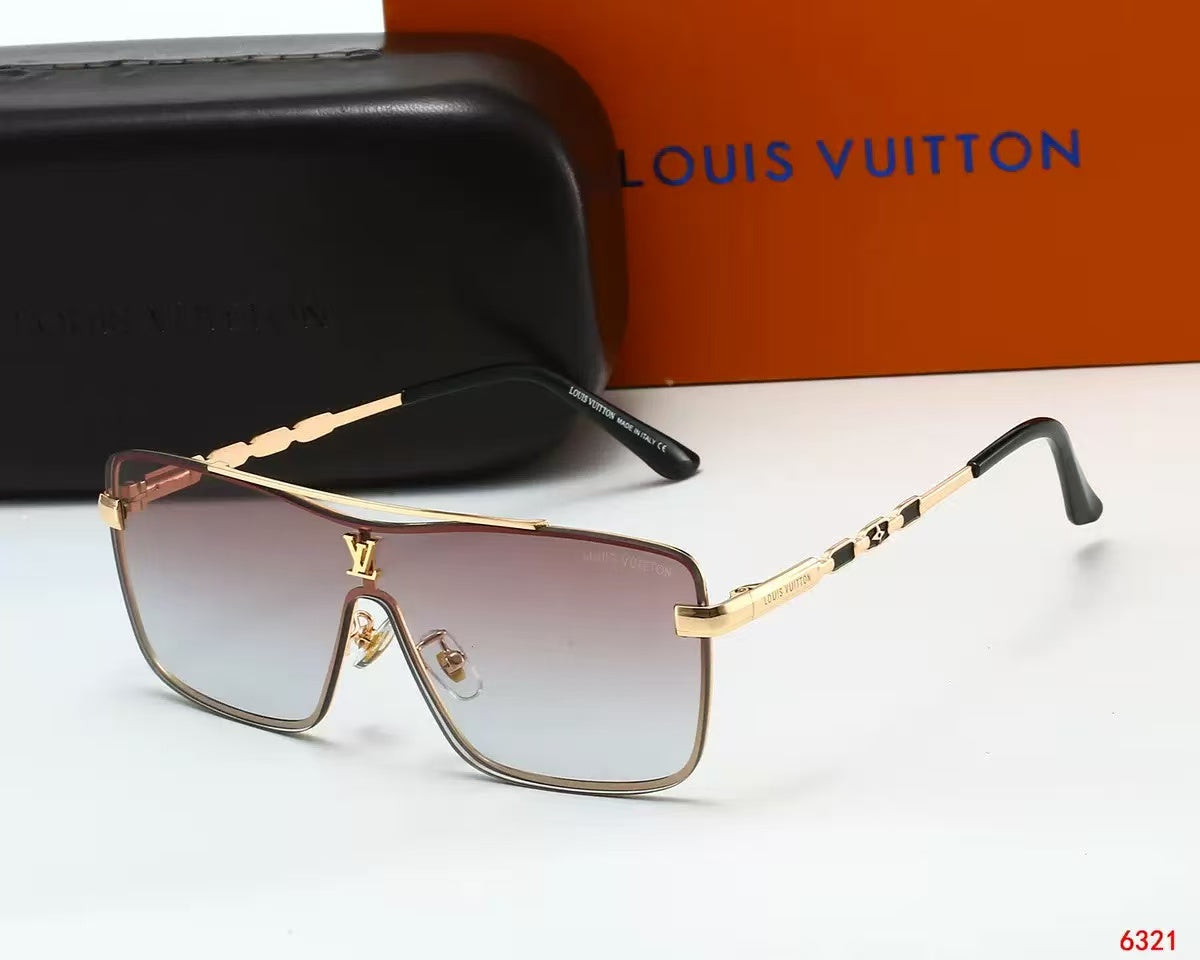Louis Vuitton oversized travel and vacation Polarized Sunglasses for Unisex – product image 1