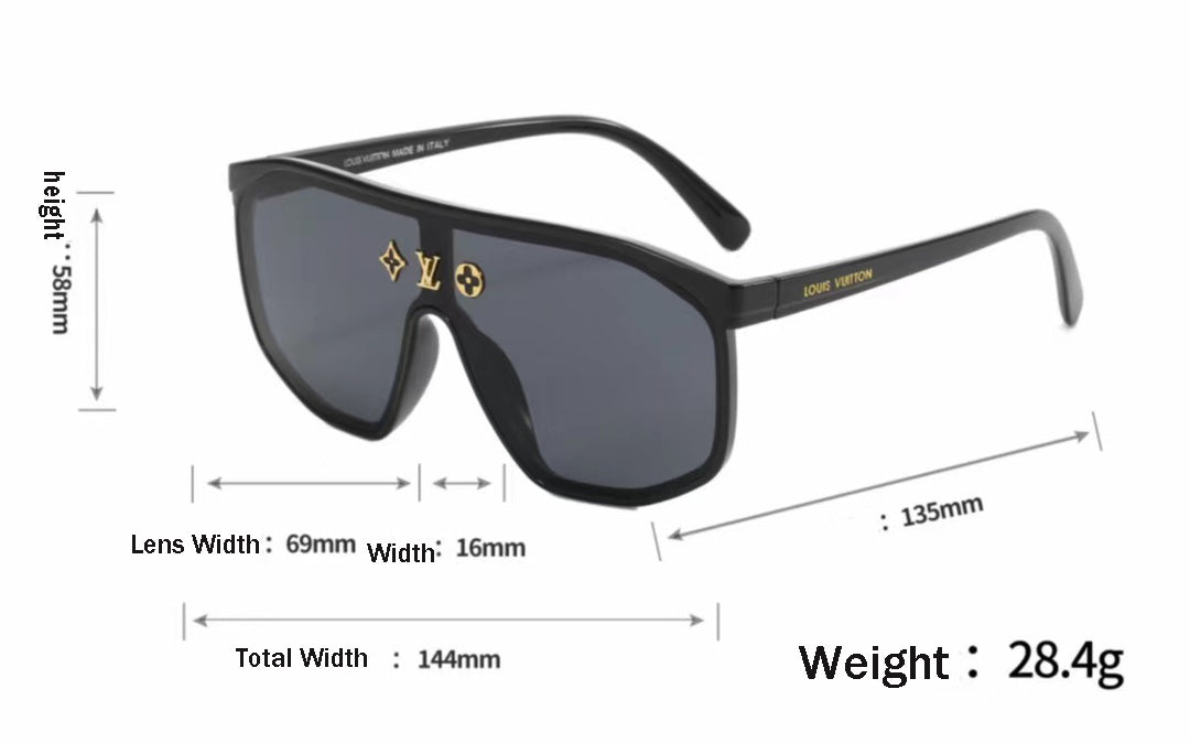 Louis Vuitton Oversized Watermark Sunglasses for Unisex – product image 13