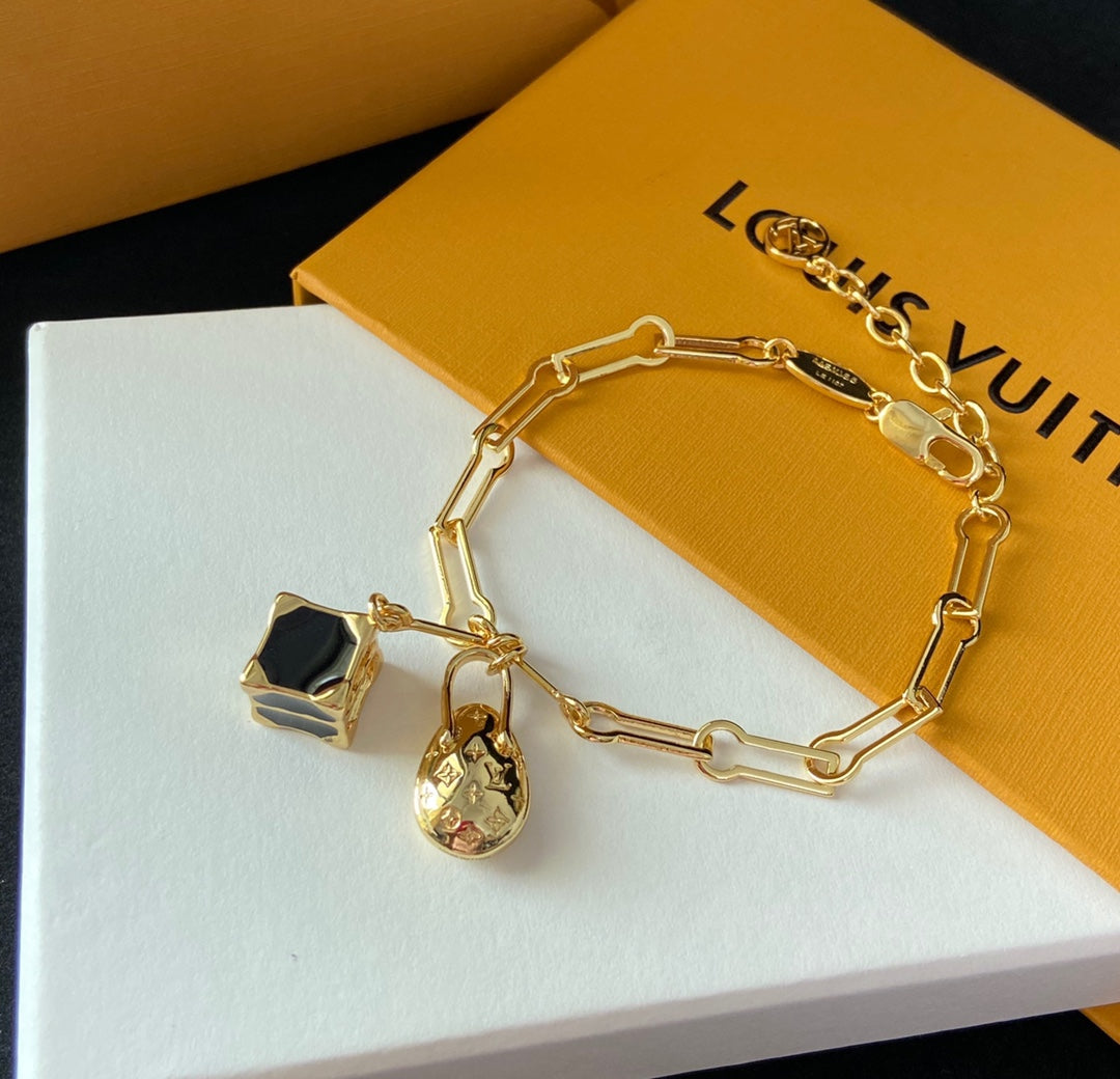 Louis Vuitton Personalized Dice Pendant Bracelet – Luxury Jewelry – product image 1