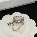 Louis Vuitton Personalized Star Chain Open Ring – Luxury Designer Jewelry – product image 2