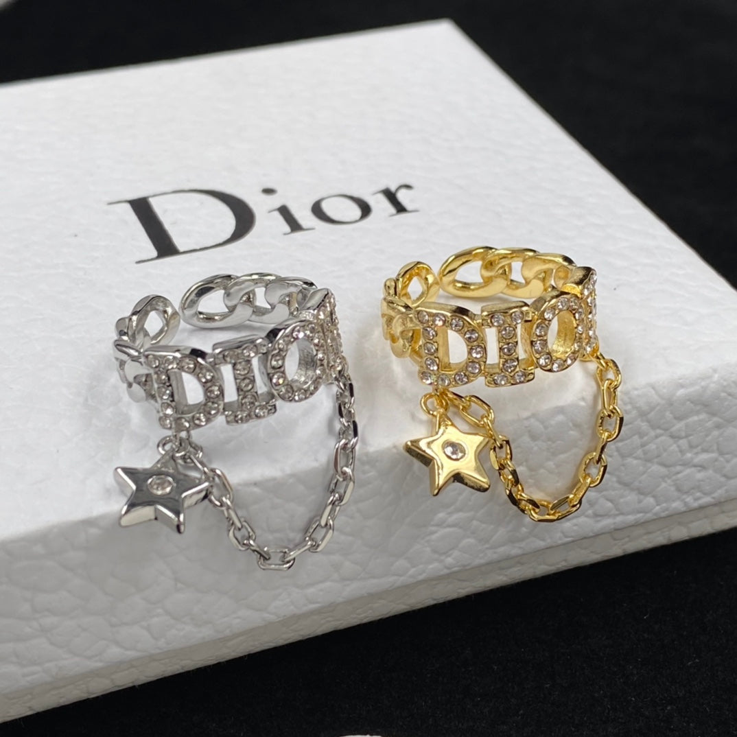 Louis Vuitton Personalized Star Chain Open Ring – Luxury Designer Jewelry – product image 5