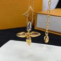 Louis Vuitton Petal Pendant Necklace – Luxury Designer Jewelry – product image 1